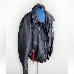 imperious original apparel black bomber Cost Jacket Zip Up Men’s XL